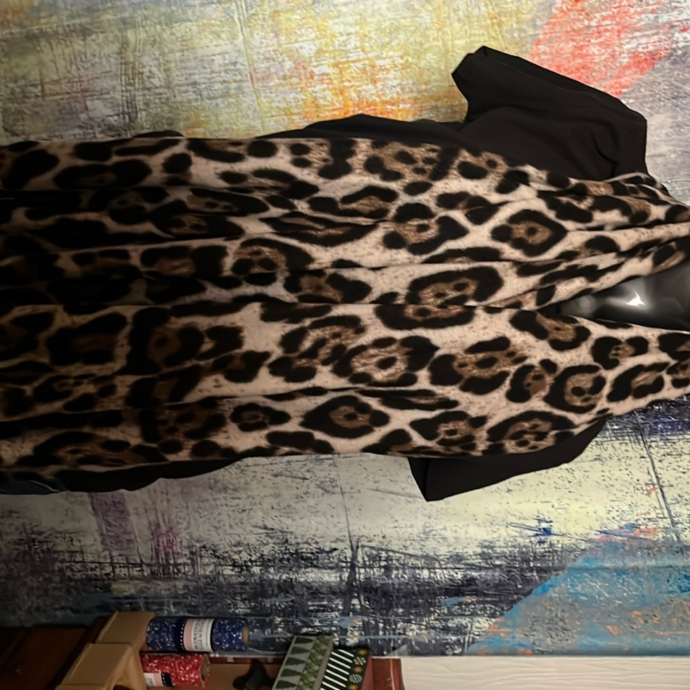 Cheetah scarf- never worn